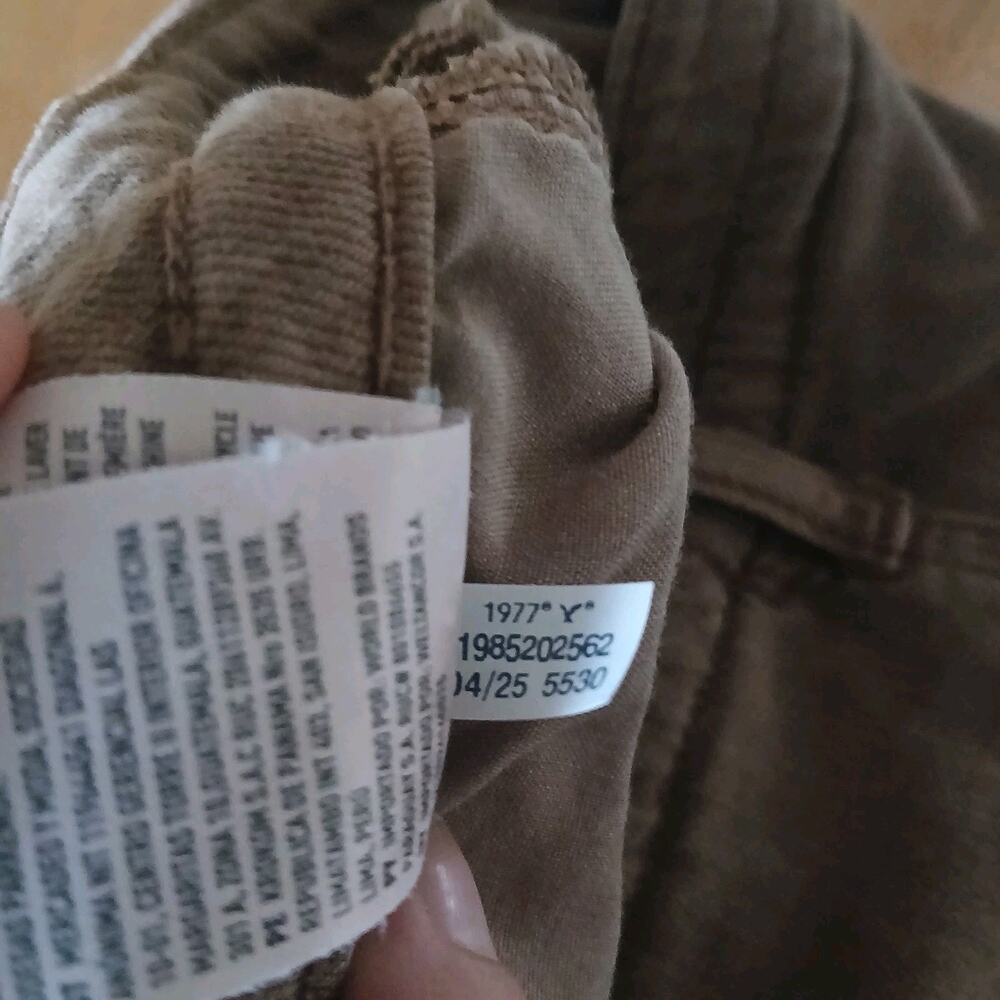 American Eagle Dreamy Drape Low Rise Ultra Wide Leg Jeans Iced Mocha Size 14 - Picture 6 of 8